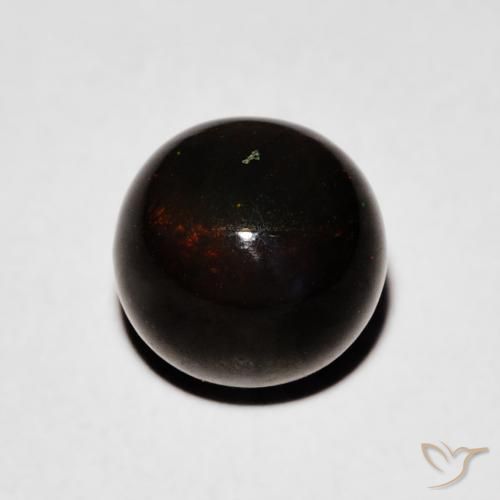 Opale noire Multicolore naturelle Sphère / Boule, 1.47 ct, Opaque