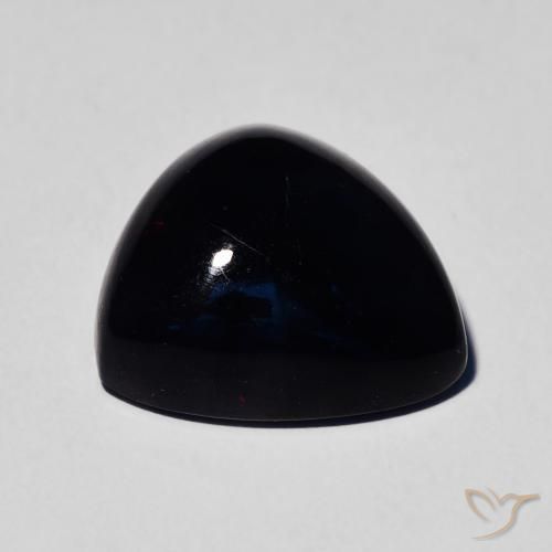Opale noire Multicolore naturelle Trillion, 4.85 ct, Opaque