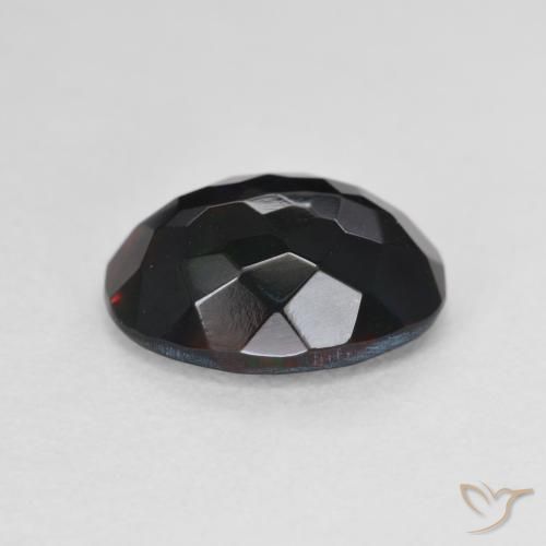 Opale noire Multicolore naturelle ovale, 2.40 ct, Translucide