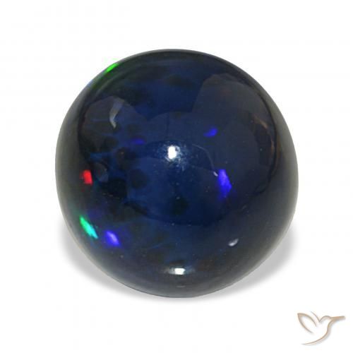 Opale noire Multicolore naturelle Tour, 4.26 ct, Opaque
