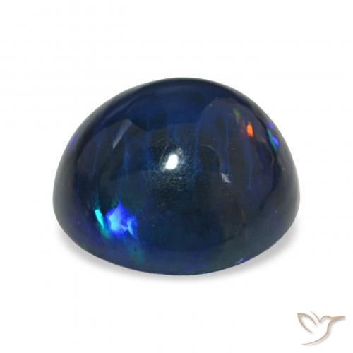 Opale noire Multicolore naturelle Tour, 4.26 ct, Opaque