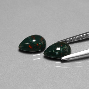 Achetez naturel ct vert héliotrope gems, en forme de poire, en provenance madagascar chez gemselect. en stock, livraison internationale!