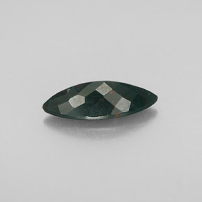 Pierre de sang Vert Tacheté naturelle Marquise, 1.90 ct, Opaque