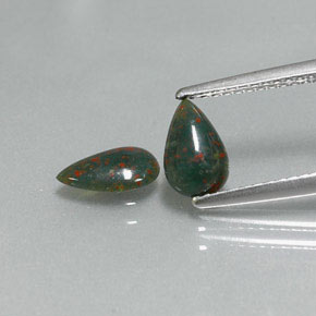 Achetez naturel ct vert héliotrope gems, en forme de poire, en provenance madagascar chez gemselect. en stock, livraison internationale!