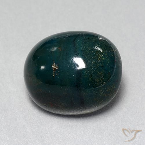 Pierre de sang Multicolore naturelle ovale, 10.52 ct, Opaque