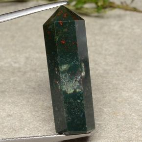 Héliotrope multicolore naturelle forme fantaisie, 19,56 ct, opaque