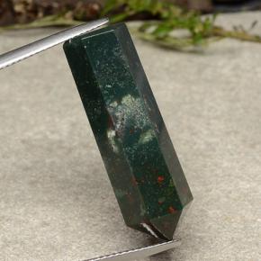 Héliotrope multicolore naturelle forme fantaisie, 19,56 ct, opaque