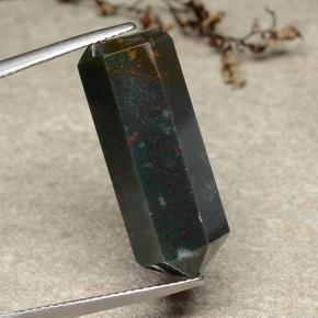 Héliotrope multicolore naturelle forme fantaisie, 21,25 ct, opaque
