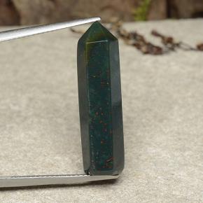Héliotrope multicolore naturelle forme fantaisie, 12,96 ct, opaque