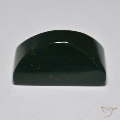 Pierre de sang Multicolore naturelle Baquette, 14.42 ct, Opaque