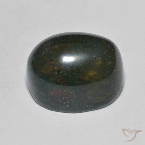 Pierre de sang Multicolore naturelle ovale, 15.31 ct, Opaque