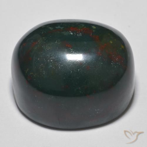 Pierre de sang Multicolore naturelle ovale, 34.30 ct, Opaque