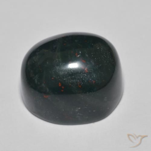 Pierre de sang Multicolore naturelle ovale, 23.18 ct, Opaque
