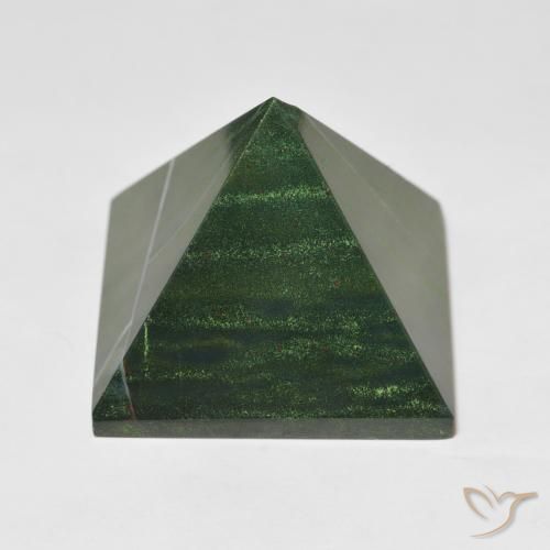 95.77ct Naturel Vert moyen Pierre de sang, Carré, Opaque