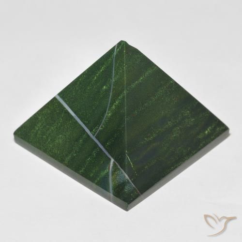 Pierre de sang Vert moyen naturelle Carré, 95.77 ct, Opaque