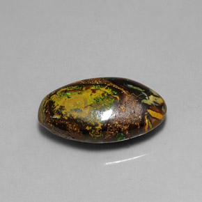 Opale Boulder Multicolore naturelle Forme fantaisie, 11.02 ct, Opaque
