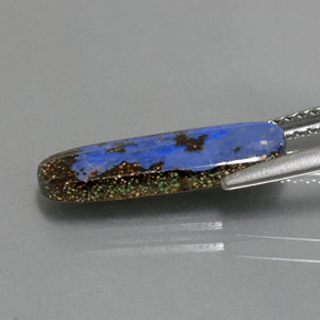 Opale Boulder Multicolore naturelle Forme fantaisie, 2.10 ct, Opaque