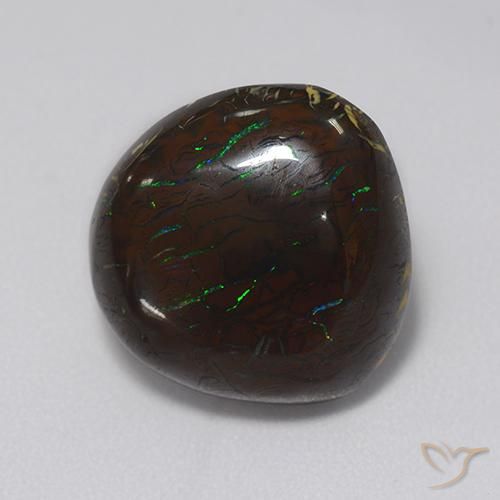 Opale Boulder Multicolore naturelle Fantaisie, 13.21 ct, Opaque