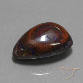 Opale Boulder Multicolore naturelle Fantaisie, 17.55 ct, Opaque