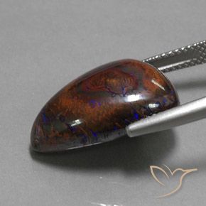 Opale Boulder Multicolore naturelle Fantaisie, 17.55 ct, Opaque