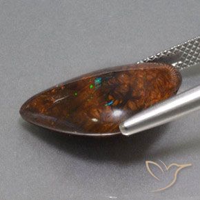 Opale Boulder Multicolore naturelle Fantaisie, 10.40 ct, Opaque