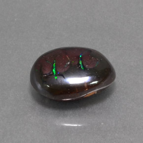 Opale Boulder Multicolore naturelle ovale, 4.60 ct, Opaque