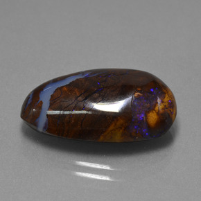Opale Boulder Multicolore naturelle Forme fantaisie, 13.34 ct, Opaque