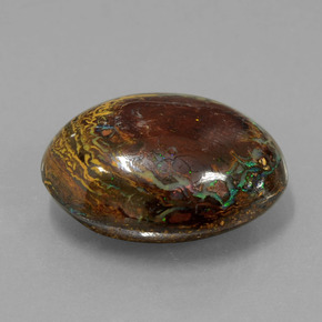 Opale Boulder Multicolore naturelle Forme fantaisie, 11.56 ct, Opaque