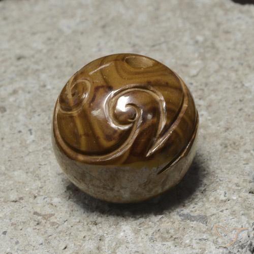 Opale Boulder Multicolore naturelle Sphère / Boule, 39.95 ct, Opaque