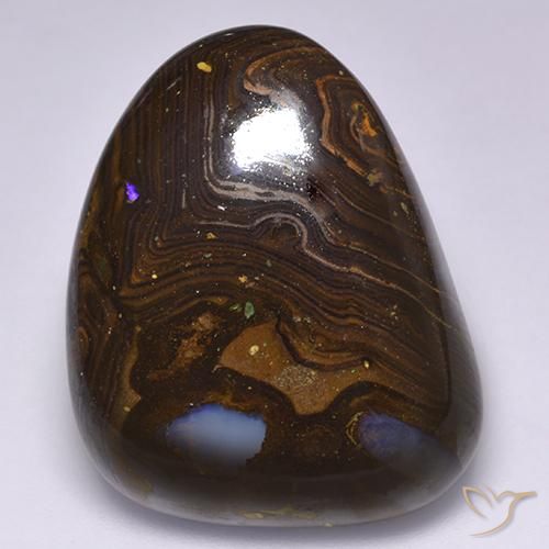 Opale Boulder Multicolore naturelle Fantaisie, 30.94 ct, Opaque