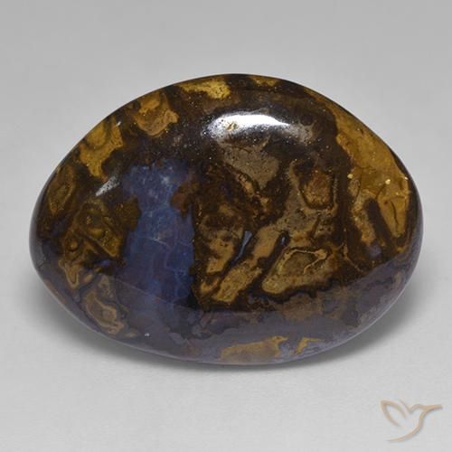 21.82ct Naturel Multicolore Opale Boulder, Fantaisie, Opaque