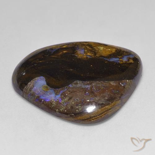 Opale Boulder Multicolore naturelle Fantaisie, 18.73 ct, Opaque