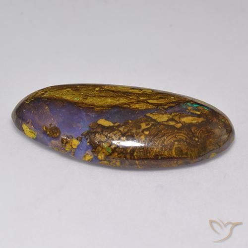 Opale Boulder Multicolore naturelle Fantaisie, 20.80 ct, Opaque