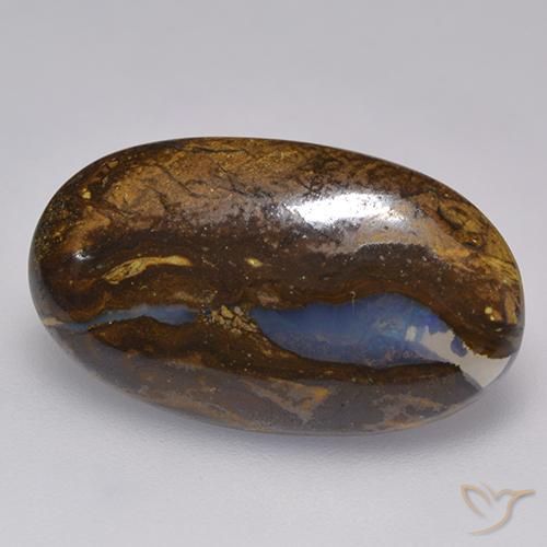 Opale Boulder Multicolore naturelle ovale, 9.66 ct, Opaque