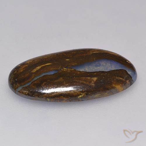 Opale Boulder Multicolore naturelle ovale, 9.66 ct, Opaque