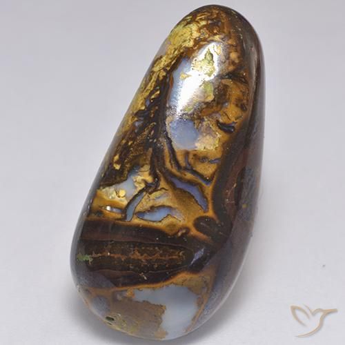 17.03ct Naturel Multicolore Opale Boulder, Fantaisie, Opaque