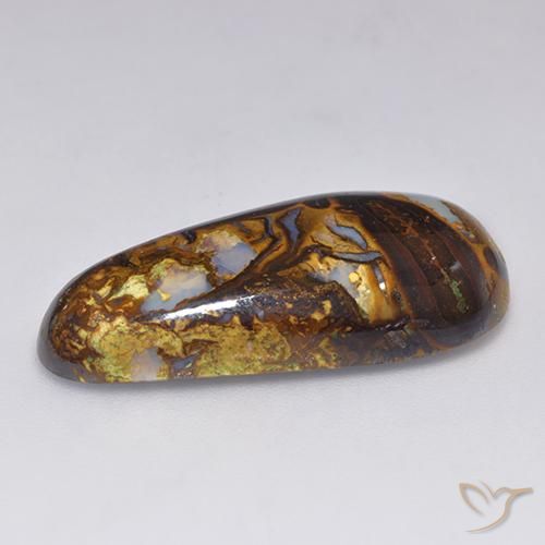 Opale Boulder Multicolore naturelle Fantaisie, 17.03 ct, Opaque