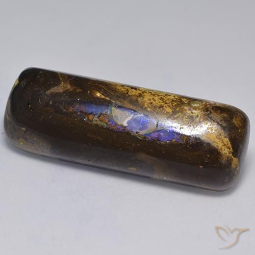 Opale Boulder Multicolore naturelle Coussin, 27.17 ct, Opaque