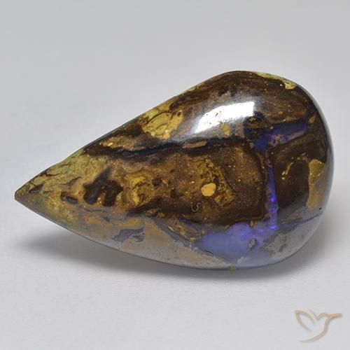 17.29ct Naturel Multicolore Opale Boulder, Fantaisie, Opaque