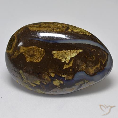 33.71ct Naturel Multicolore Opale Boulder, Fantaisie, Opaque