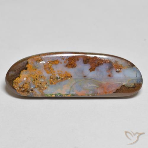 11.89ct Naturel Multicolore Opale Boulder, Fantaisie, Opaque