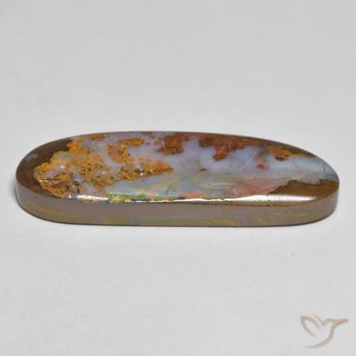 Opale Boulder Multicolore naturelle Fantaisie, 11.89 ct, Opaque