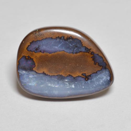 Opale Boulder Multicolore naturelle Forme fantaisie, 7.31 ct, Opaque