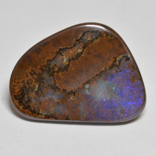 Opale Boulder Multicolore naturelle Forme fantaisie, 16.00 ct, Opaque