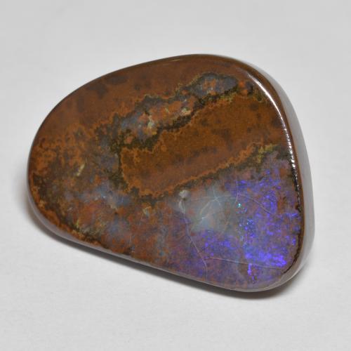 Opale Boulder Multicolore naturelle Forme fantaisie, 16.00 ct, Opaque