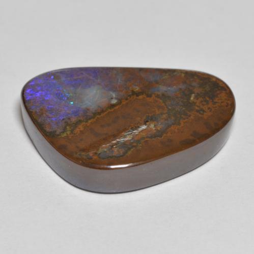 Opale Boulder Multicolore naturelle Forme fantaisie, 16.00 ct, Opaque