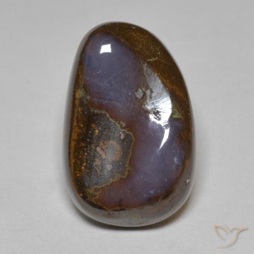 11.61ct Naturel Multicolore Opale Boulder, Fantaisie, Opaque