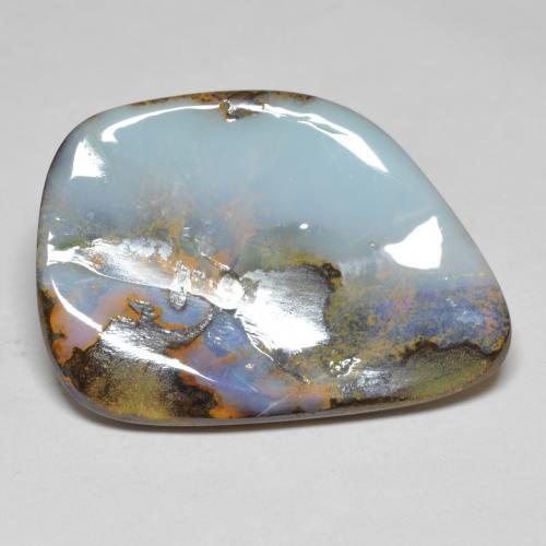Opale Boulder Multicolore naturelle Forme fantaisie, 23.05 ct, Opaque