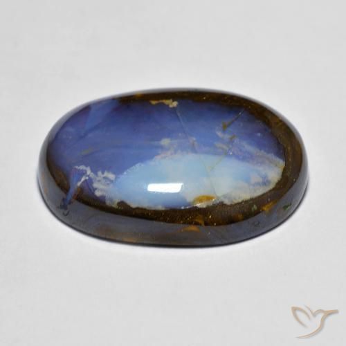 Opale Boulder Multicolore naturelle ovale, 13.49 ct, Opaque