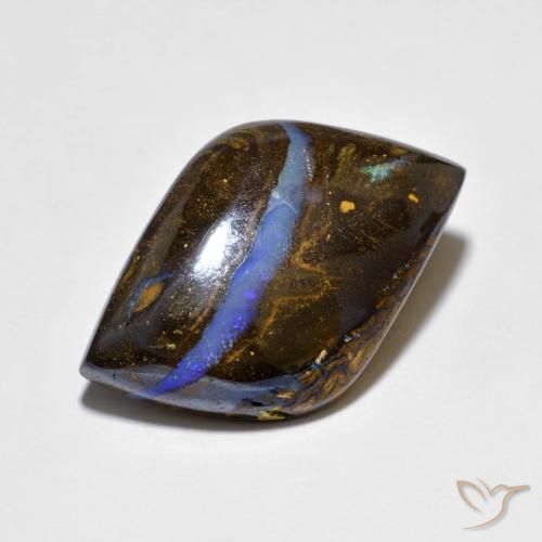 Opale Boulder Multicolore naturelle Fantaisie, 14.54 ct, Opaque
